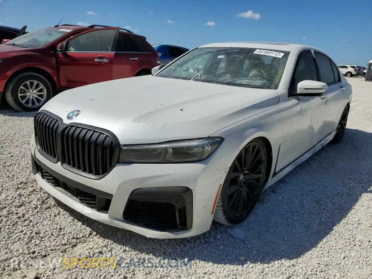 2 Photograph of a damaged car WBA7U2C04MCF05294 BMW 7 SERIES 2021