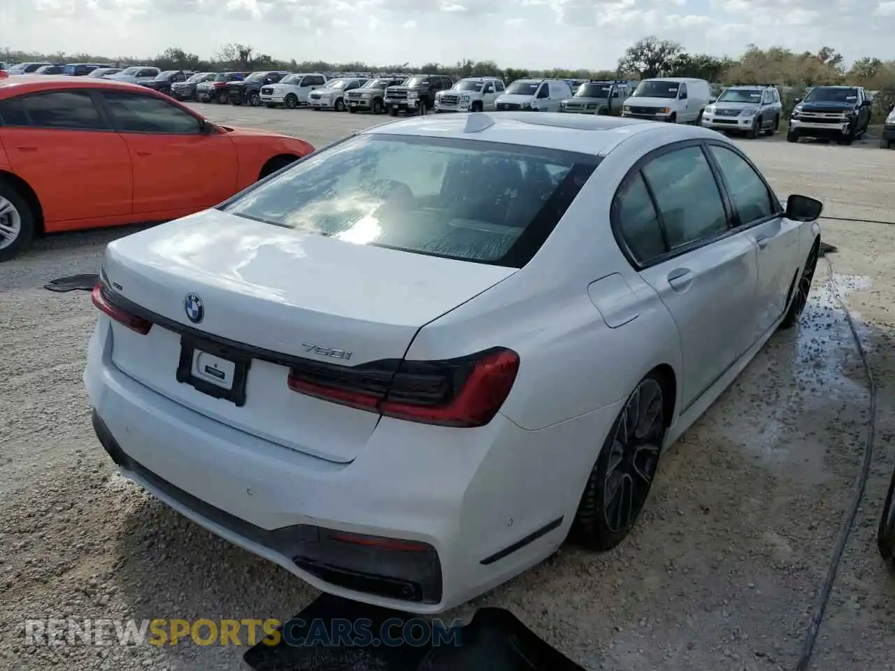 3 Photograph of a damaged car WBA7U2C04MCF45228 BMW 7 SERIES 2021