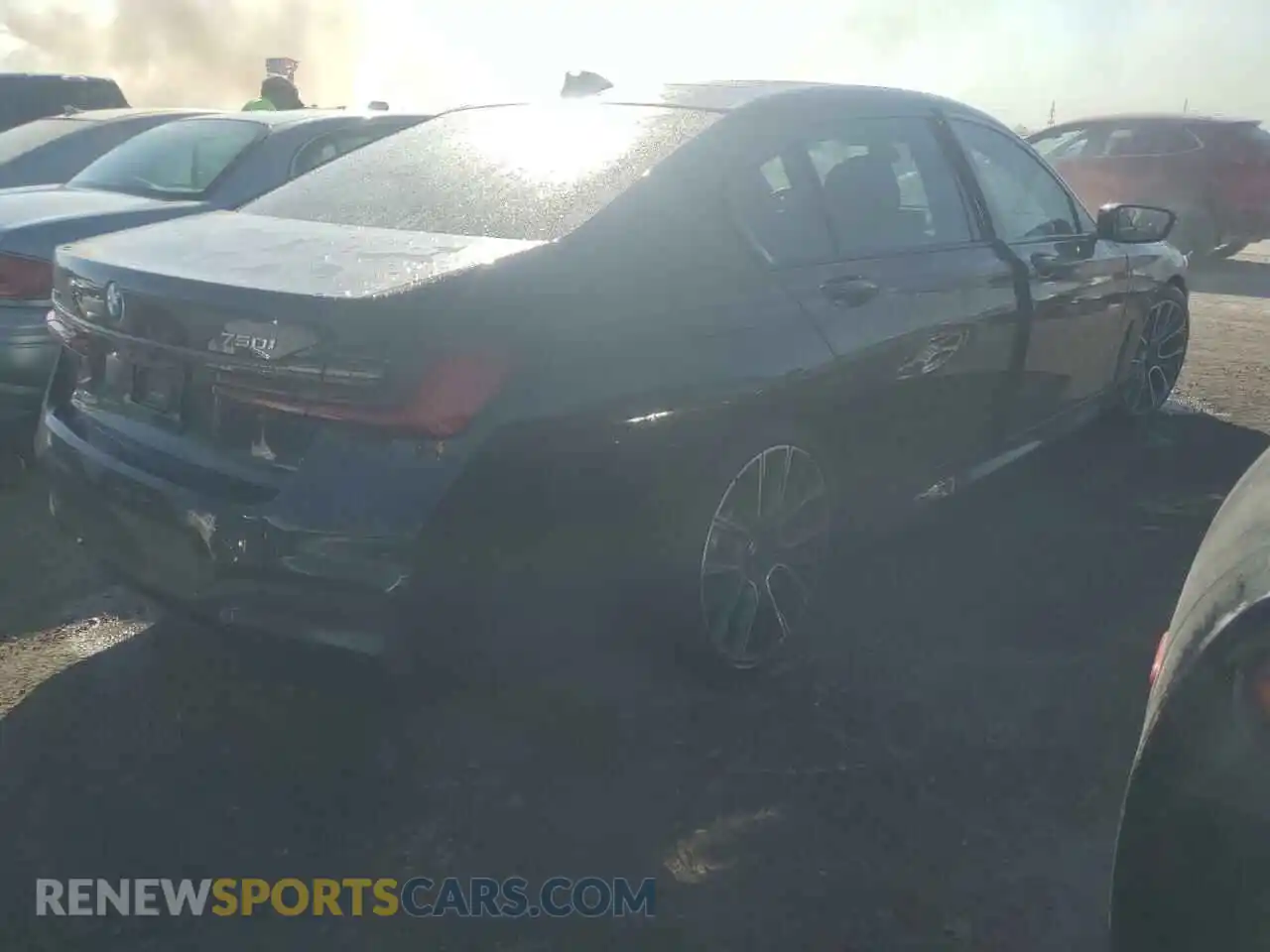 3 Photograph of a damaged car WBA7U2C05MCF67450 BMW 7 SERIES 2021