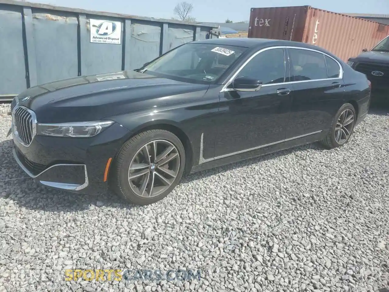 1 Photograph of a damaged car WBA7U2C07MCG34372 BMW 7 SERIES 2021