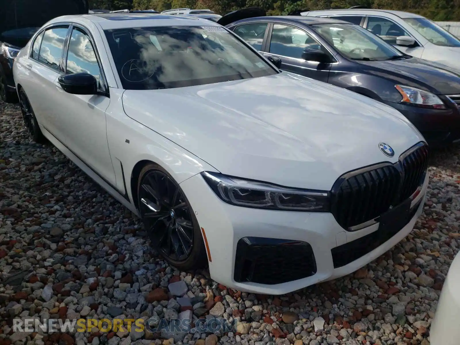 1 Photograph of a damaged car WBA7U2C0XMCG36505 BMW 7 SERIES 2021