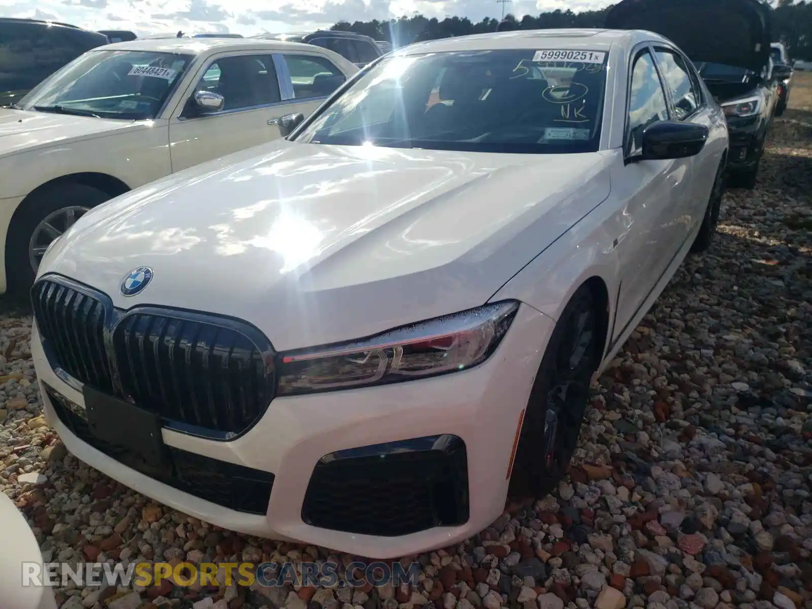 2 Photograph of a damaged car WBA7U2C0XMCG36505 BMW 7 SERIES 2021