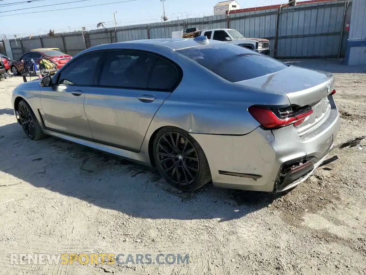 2 Photograph of a damaged car WBA7T2C02NCG97593 BMW 7 SERIES 2022