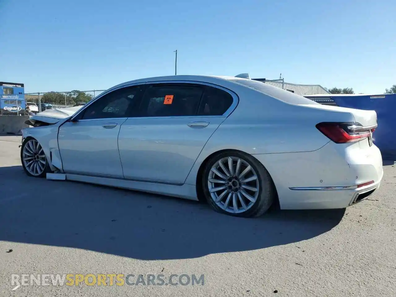 2 Photograph of a damaged car WBA7T2C03NCH12425 BMW 7 SERIES 2022
