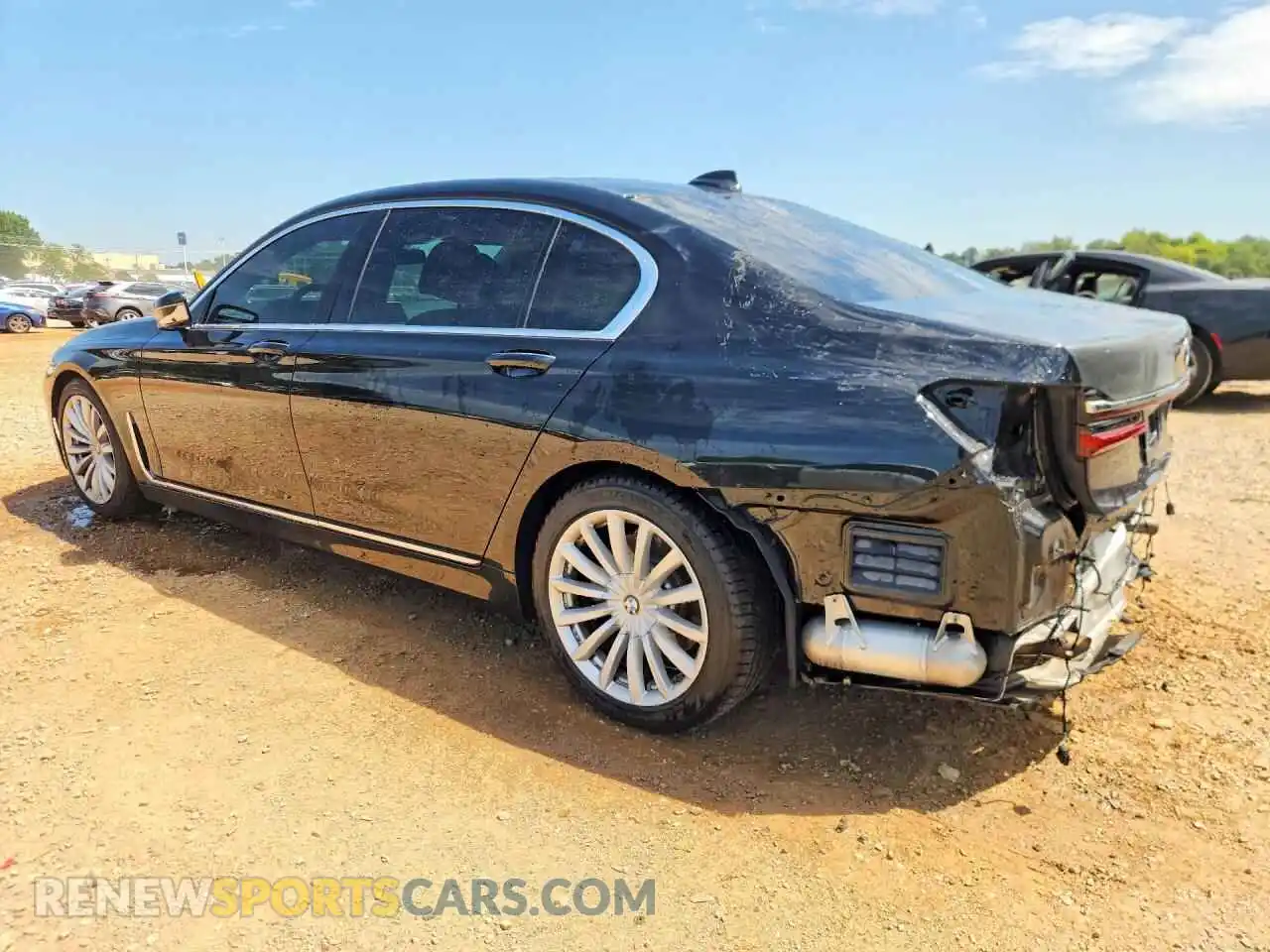 2 Фотография поврежденного автомобиля WBA7T2C03NCJ23114 BMW 7 SERIES 2022