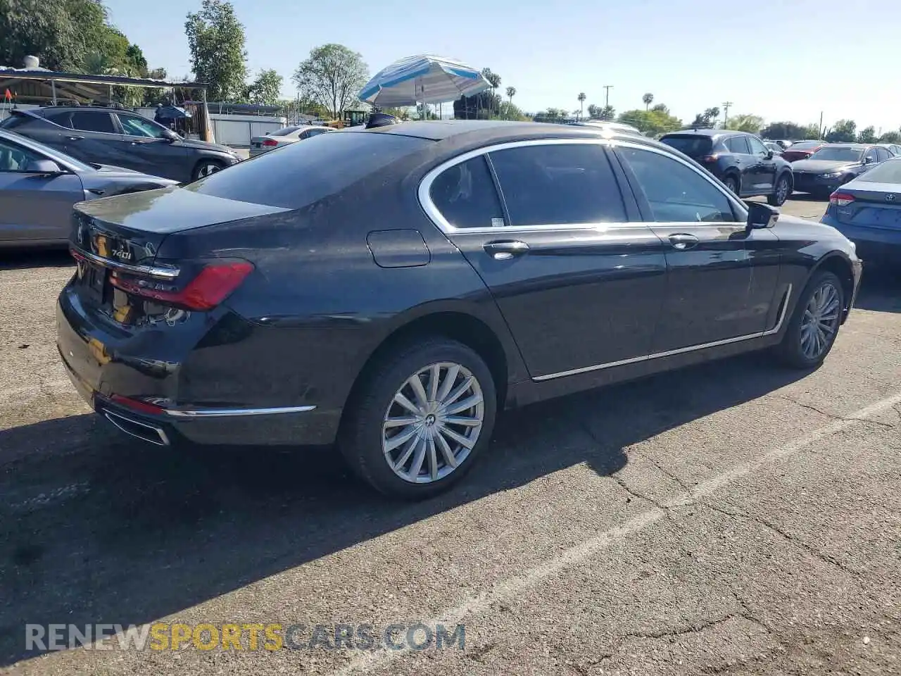 3 Фотография поврежденного автомобиля WBA7T2C08NCH89744 BMW 7 SERIES 2022