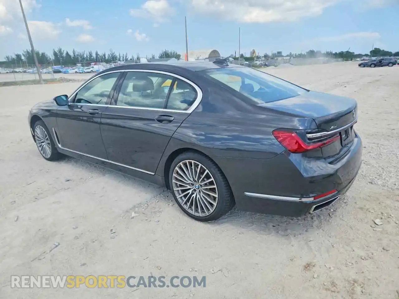 2 Фотография поврежденного автомобиля WBA7U2C02NCJ91319 BMW 7 SERIES 2022