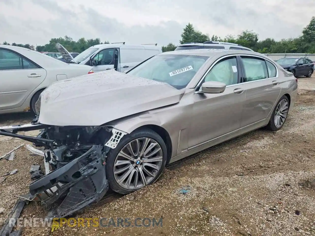 1 Фотография поврежденного автомобиля WBA7U2C07NCH59163 BMW 7 SERIES 2022