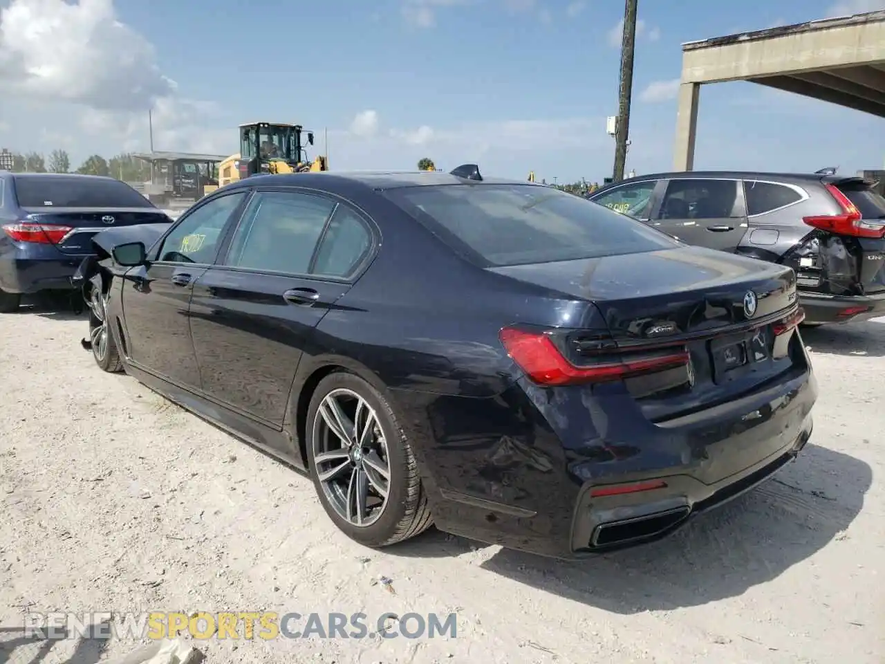 3 Photograph of a damaged car WBA7U2C08NCG99281 BMW 7 SERIES 2022