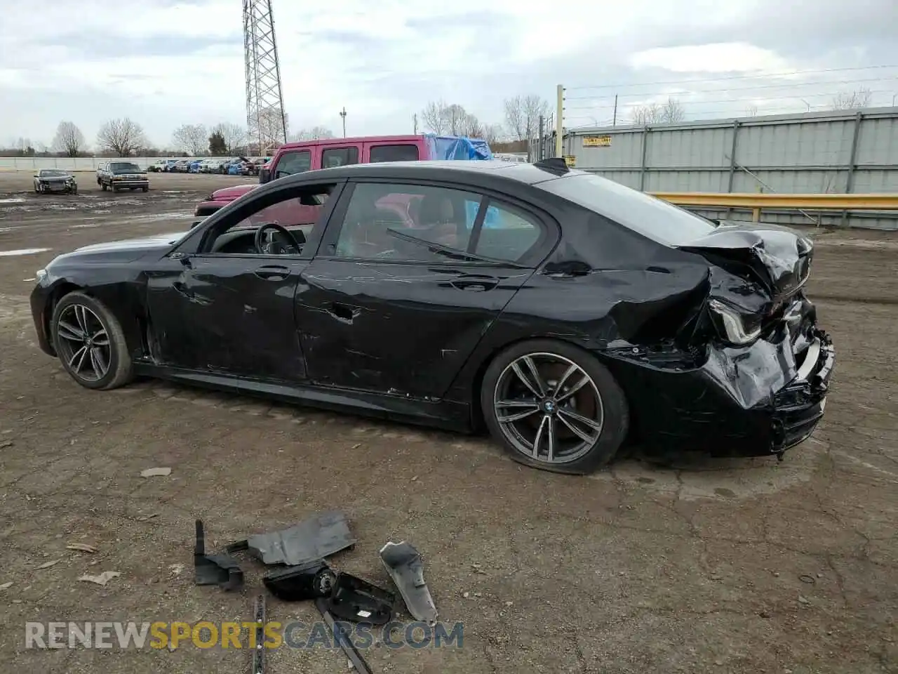 2 Photograph of a damaged car WBA7U2C08NCH75792 BMW 7 SERIES 2022