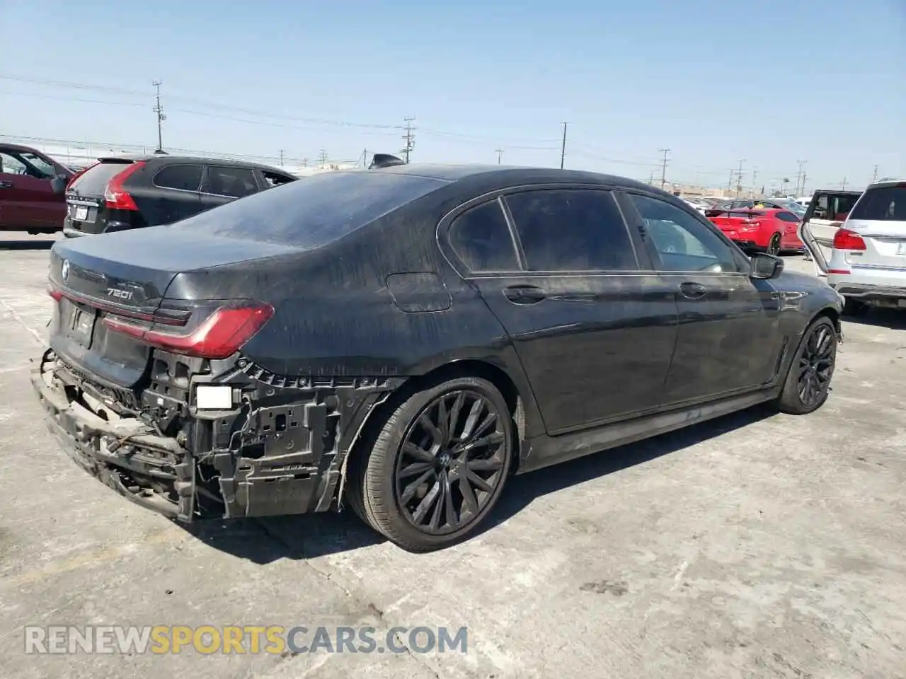 3 Photograph of a damaged car WBA7U2C08NCJ27706 BMW 7 SERIES 2022
