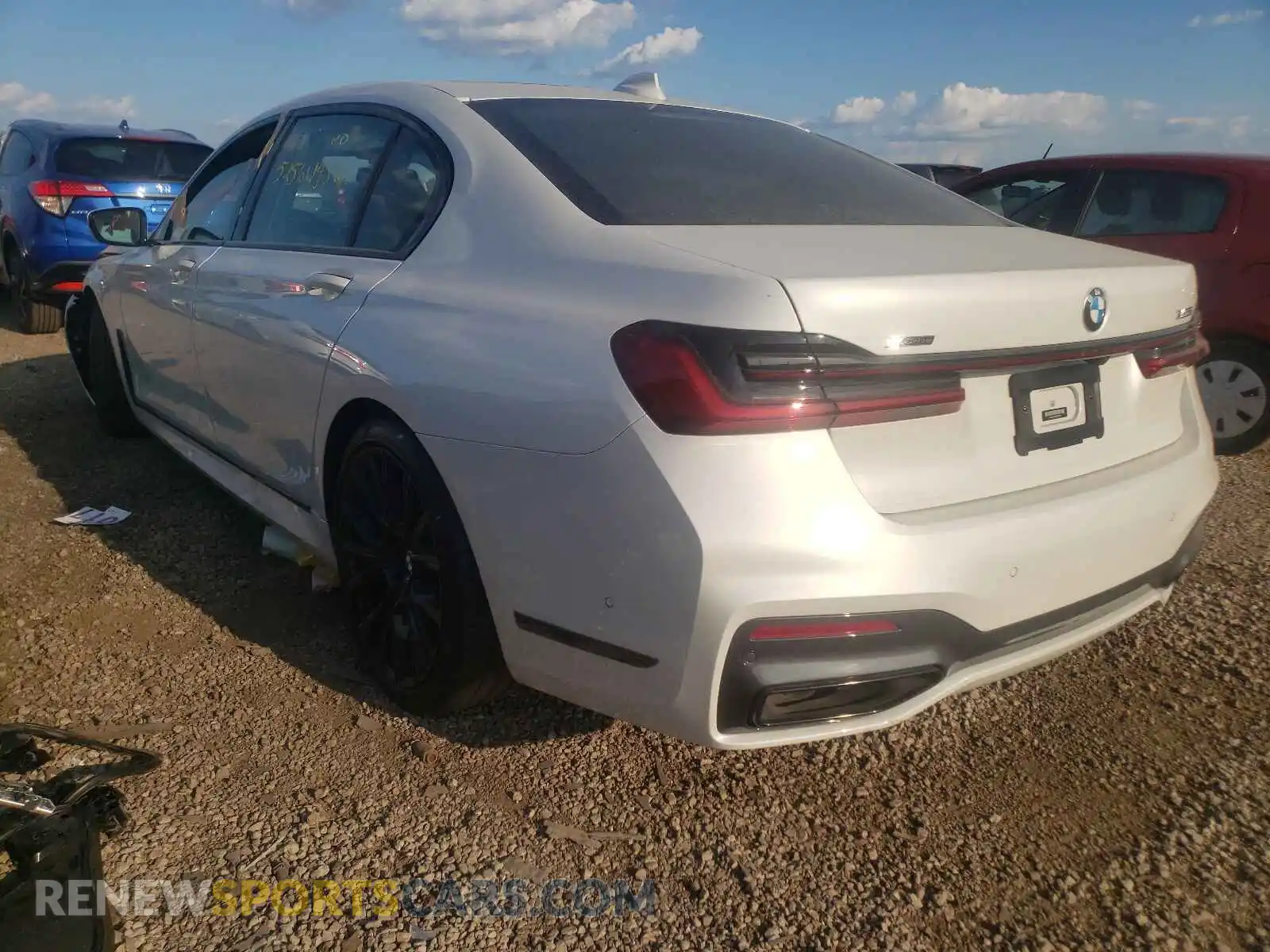 3 Photograph of a damaged car WBA7U2C09NCG82425 BMW 7 SERIES 2022