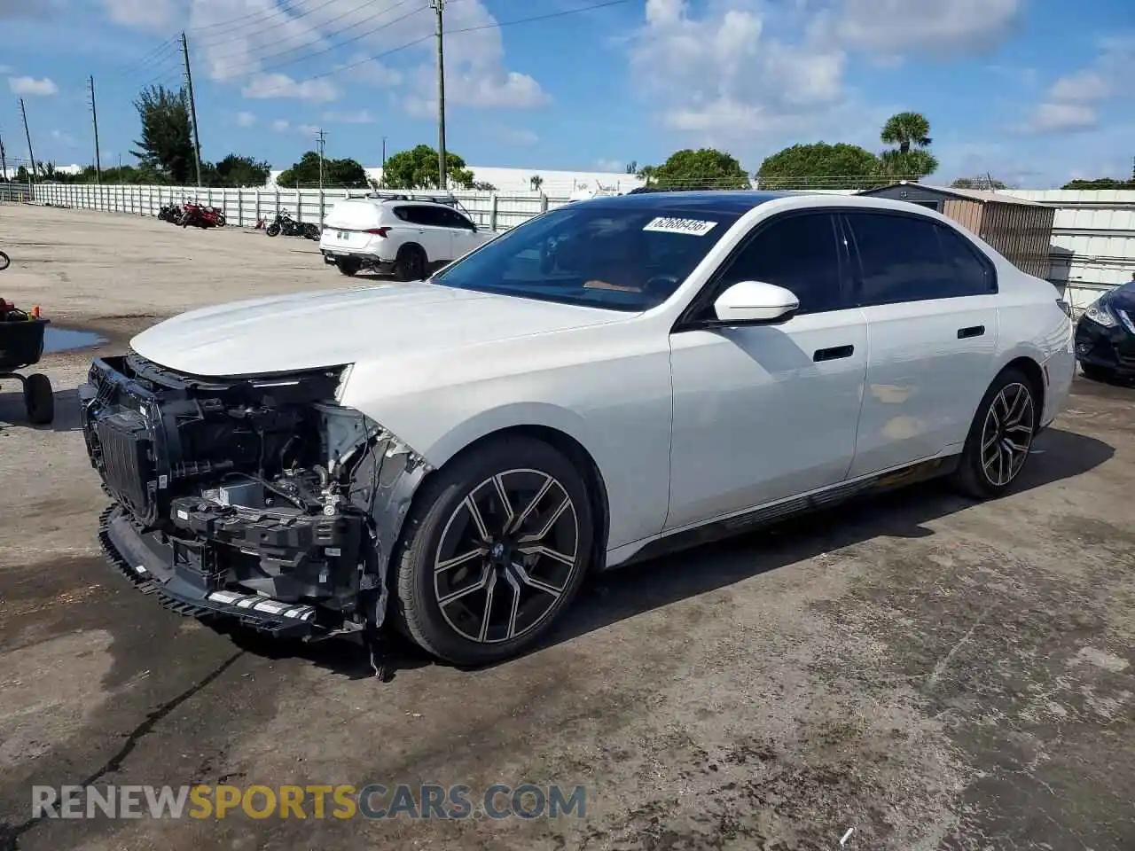 1 Photograph of a damaged car WBA23EH01PCM76152 BMW 7 SERIES 2023