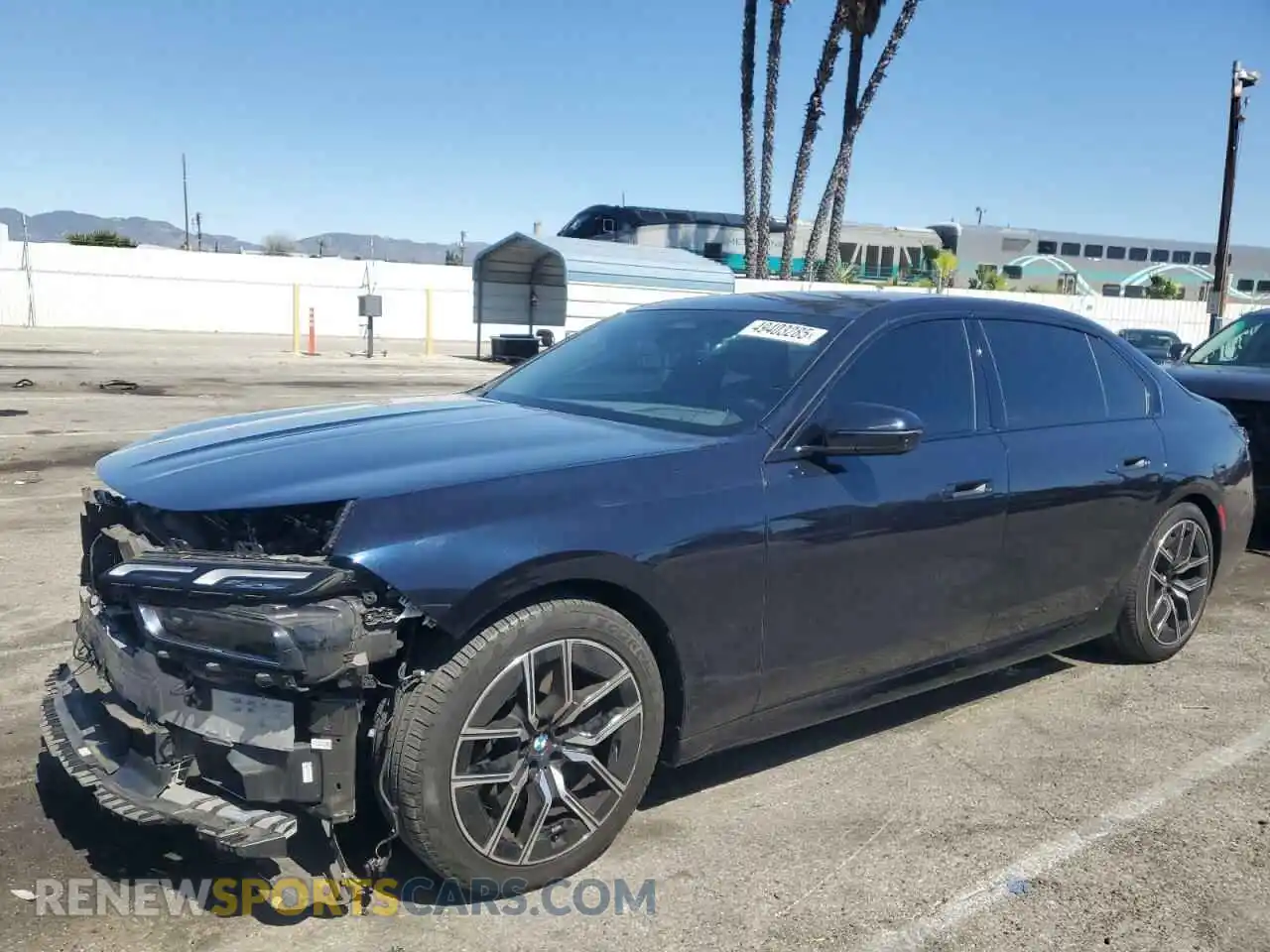 1 Photograph of a damaged car WBA23EH03PCN46346 BMW 7 SERIES 2023