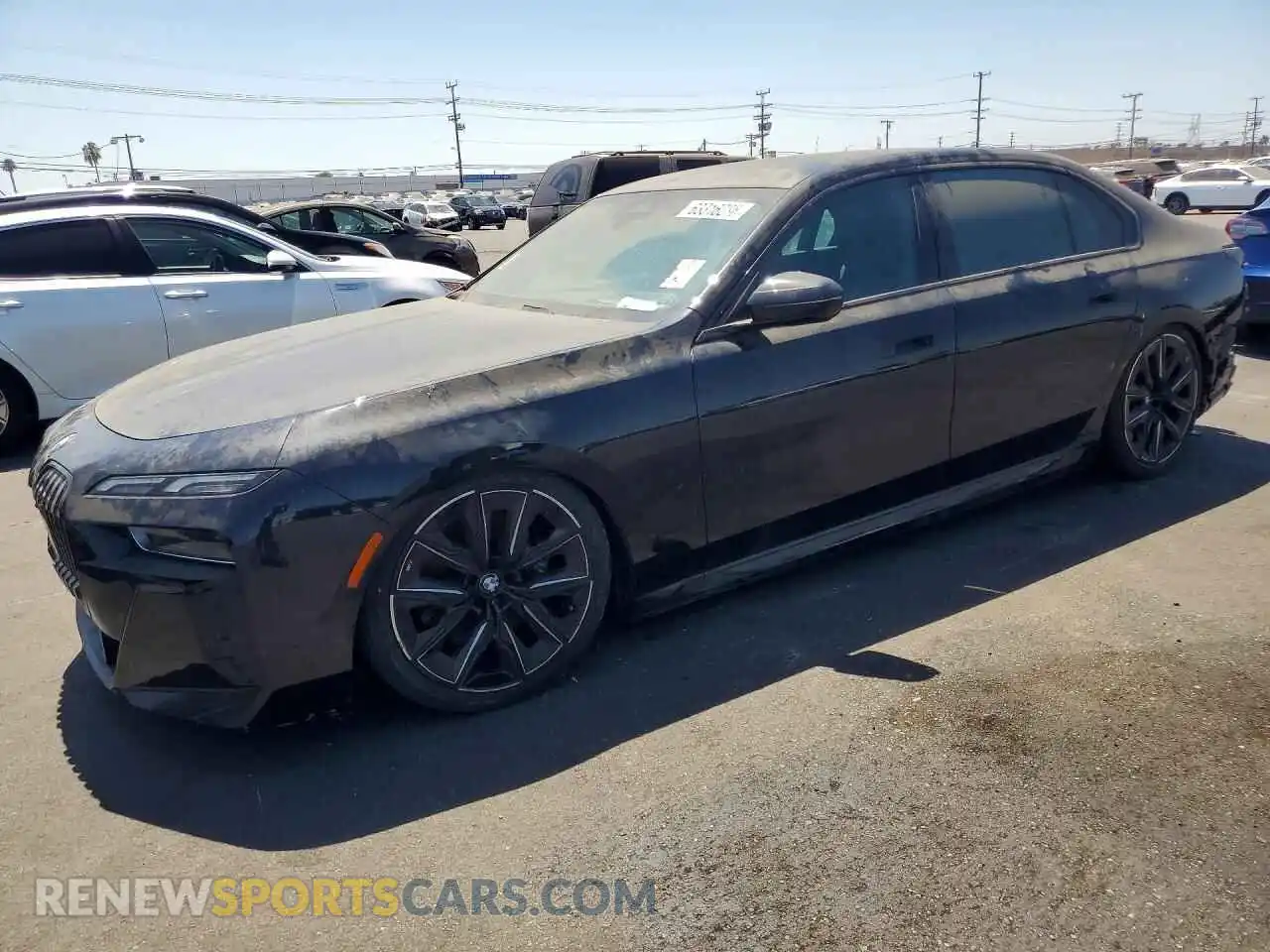 1 fotografías del automóvil dañado WBA23EH03PCN48162 BMW 7 SERIES 2023