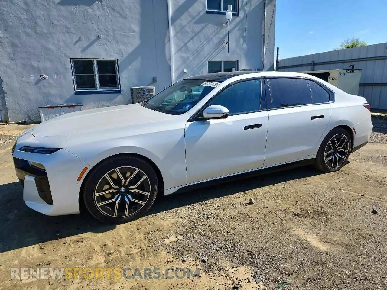 1 Фотография поврежденного автомобиля WBA23EH07PCM48632 BMW 7 SERIES 2023