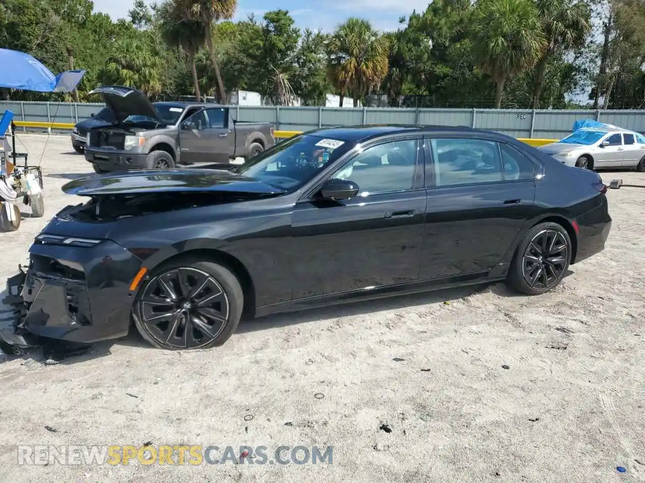1 fotografías del automóvil dañado WBA23EH08PCM32908 BMW 7 SERIES 2023