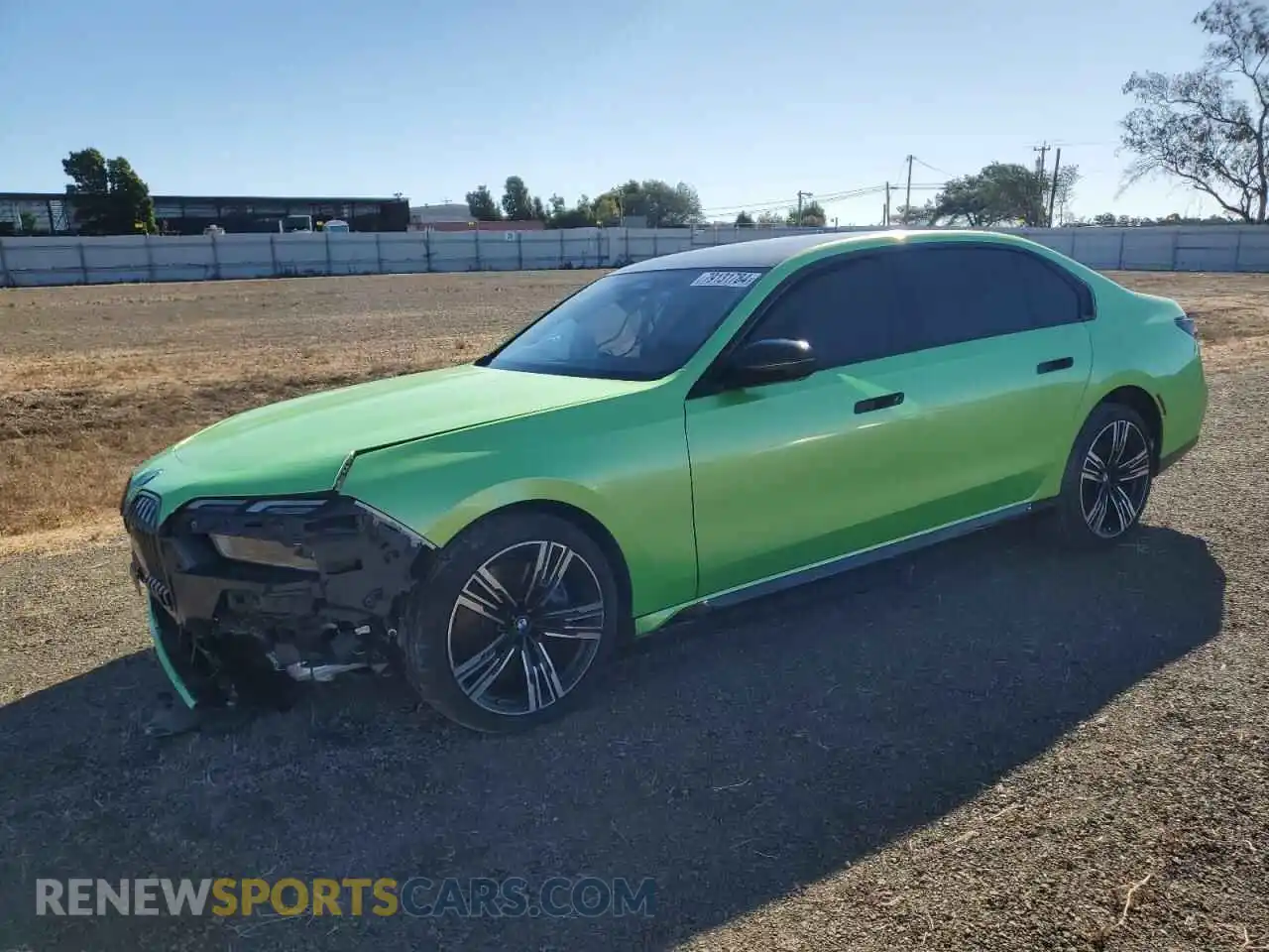 1 Photograph of a damaged car WBA23EH0XPCM18573 BMW 7 SERIES 2023