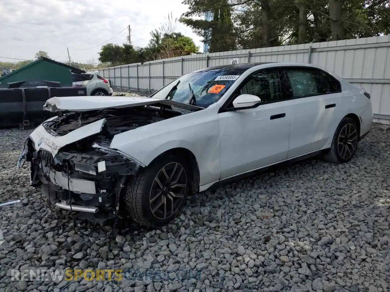 1 Photograph of a damaged car WBA23EH0XPCM87683 BMW 7 SERIES 2023