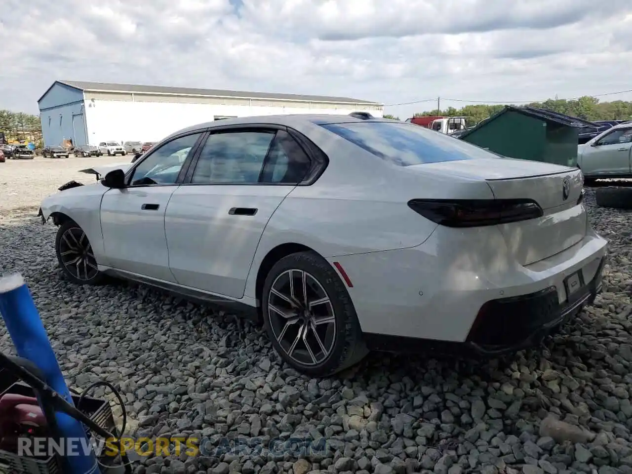 2 Photograph of a damaged car WBA23EH0XPCM87683 BMW 7 SERIES 2023