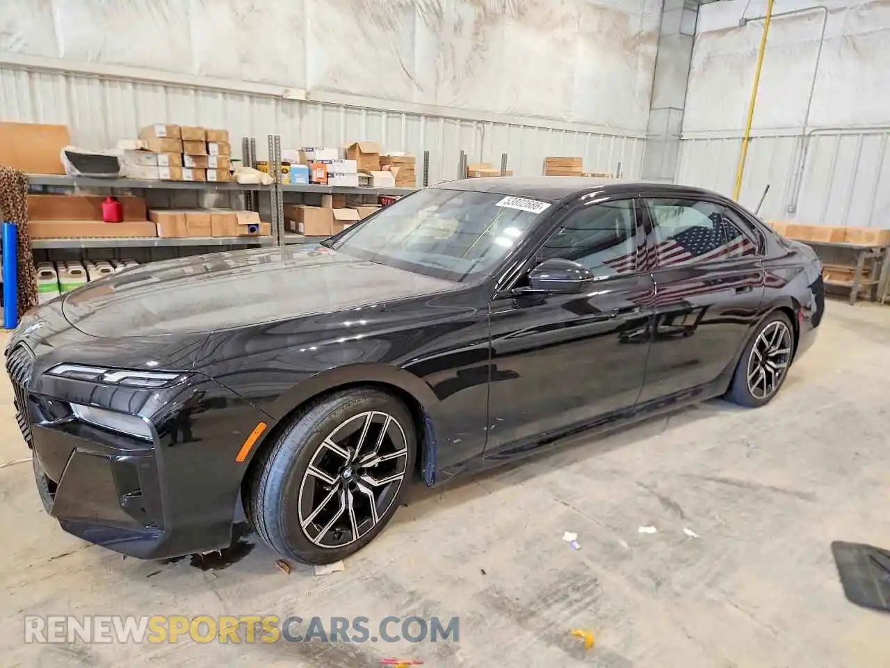 1 Photograph of a damaged car WBA33EJ06RCR52512 BMW 7 SERIES 2024