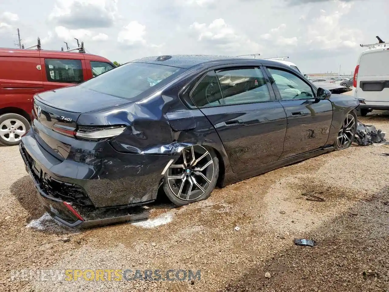 3 Photograph of a damaged car WBA33EH05SCV32350 BMW 7 SERIES 2025