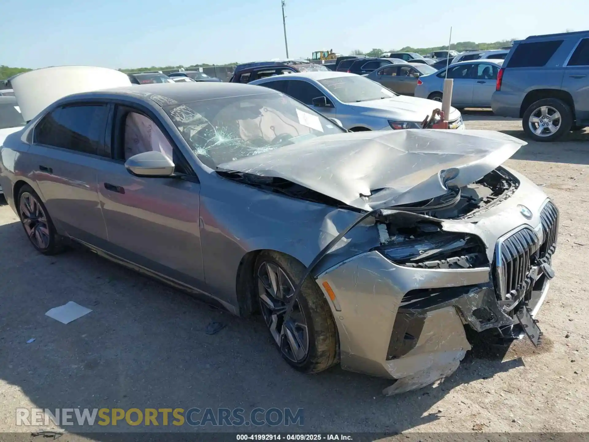 1 Photograph of a damaged car WBA23EH02RCP35525 BMW 740 2024
