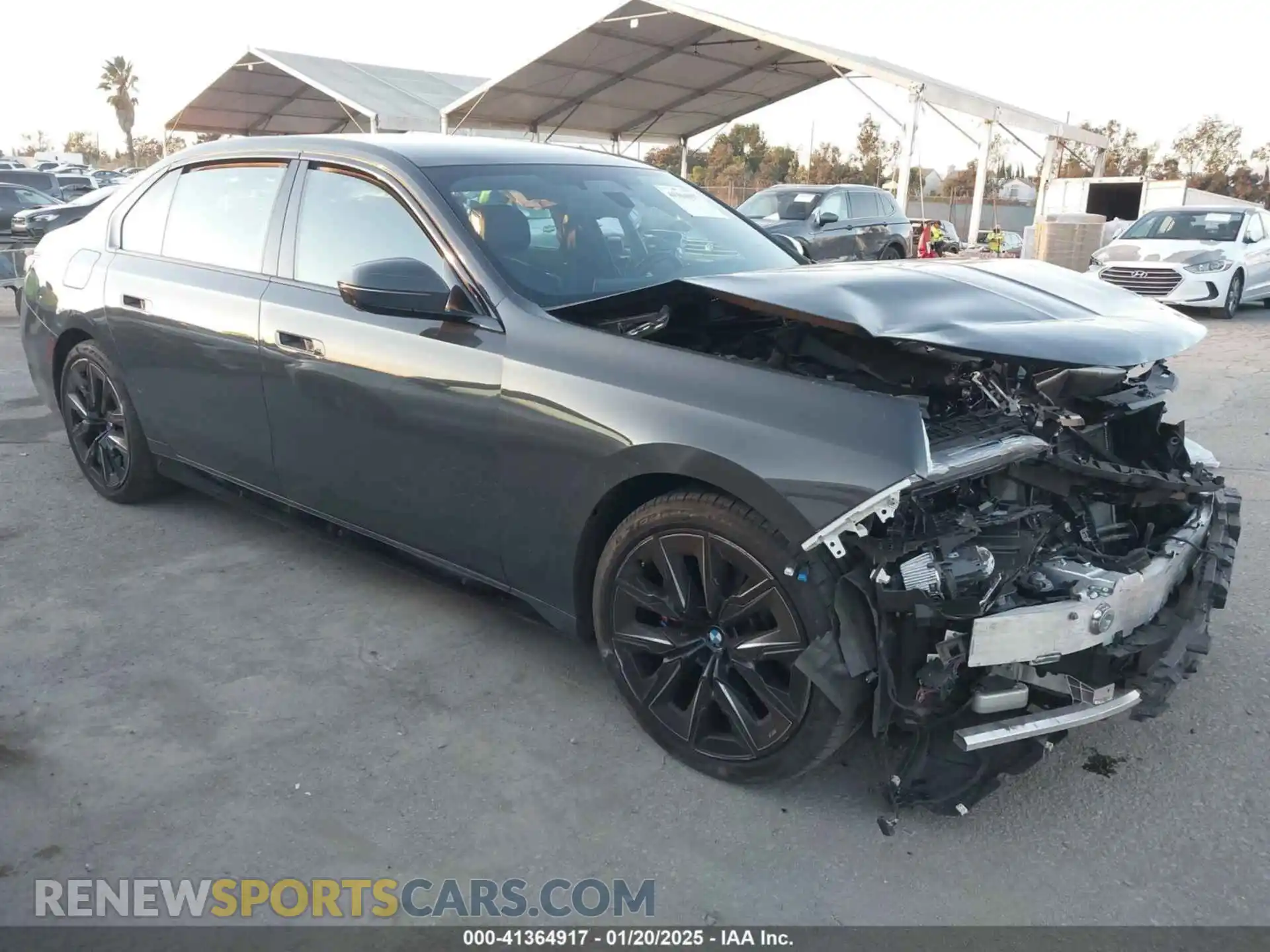 1 Photograph of a damaged car WBA23EH03RCP32228 BMW 740 2024