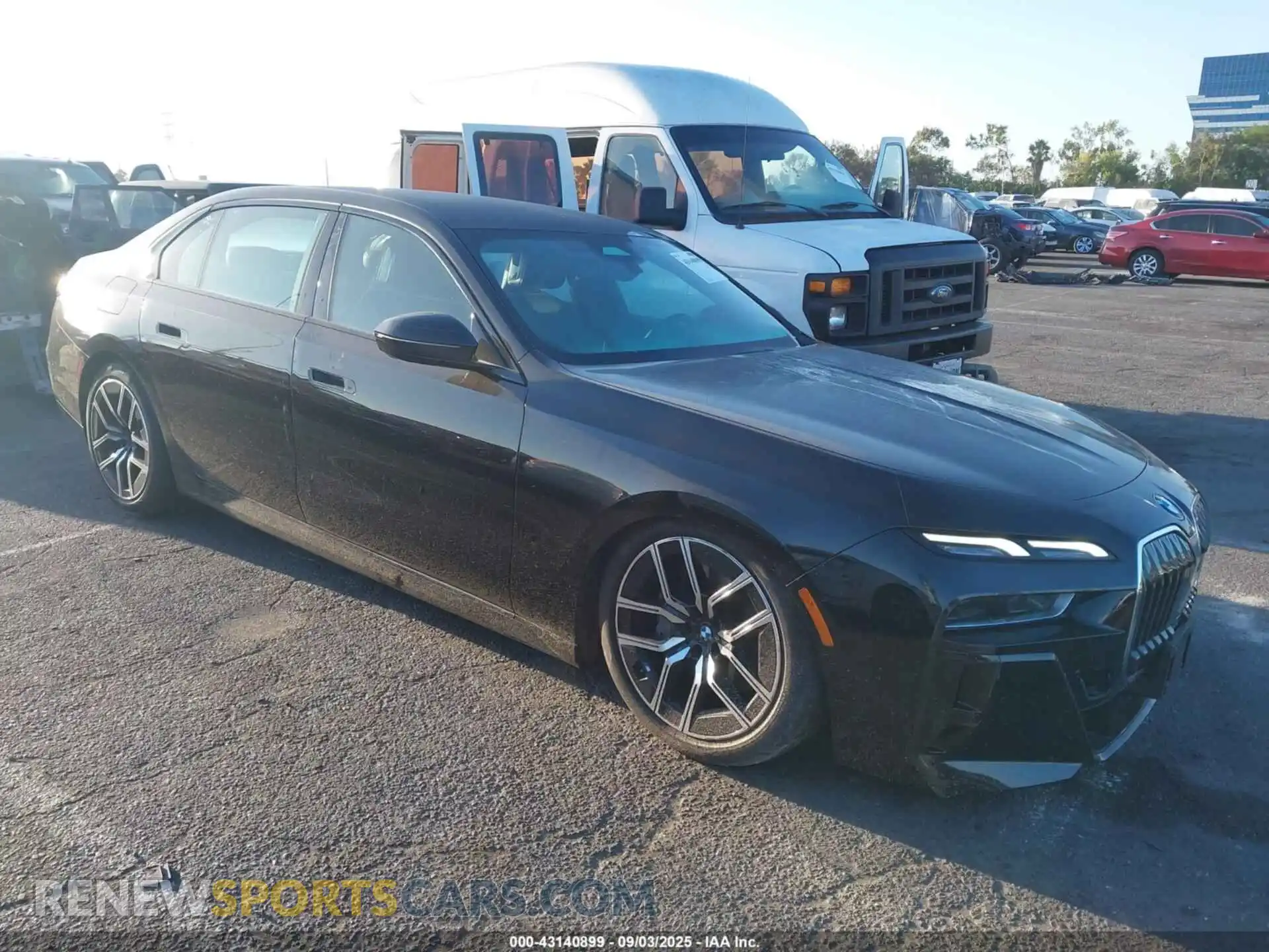 1 Photograph of a damaged car WBA33EH04RCS09403 BMW 740 2024