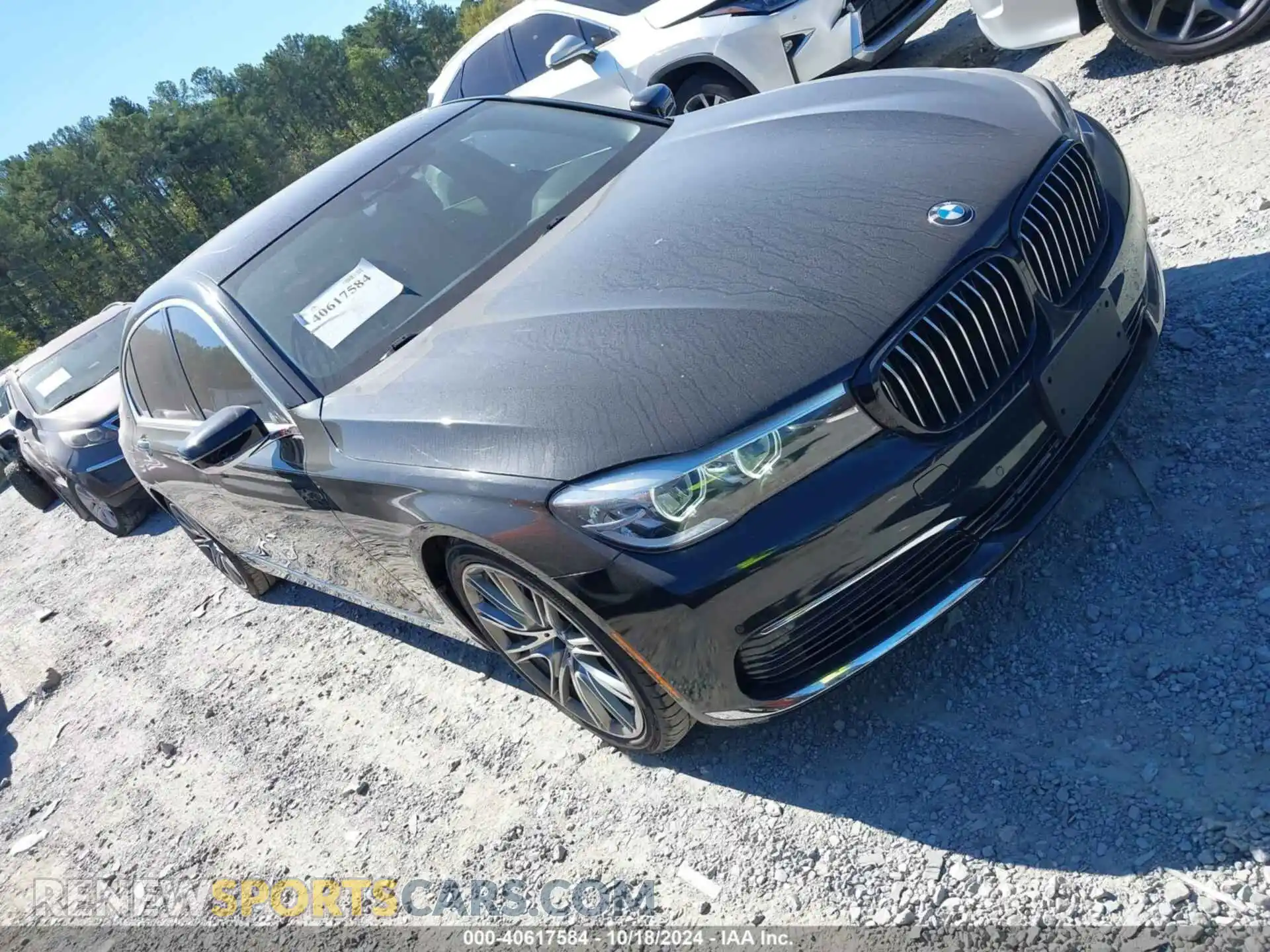 1 Photograph of a damaged car WBA7E2C52KB216696 BMW 740I 2019
