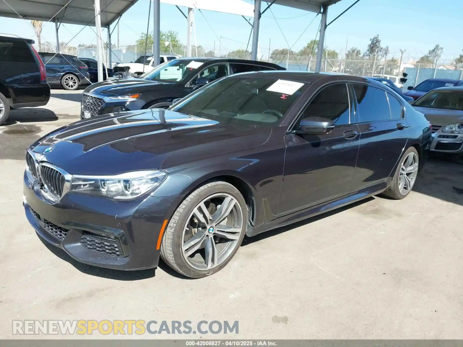 2 Photograph of a damaged car WBA7E2C53KB218375 BMW 740I 2019