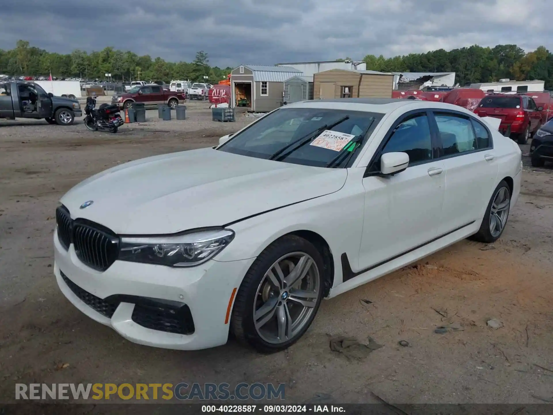2 Photograph of a damaged car WBA7E2C54KB217574 BMW 740I 2019