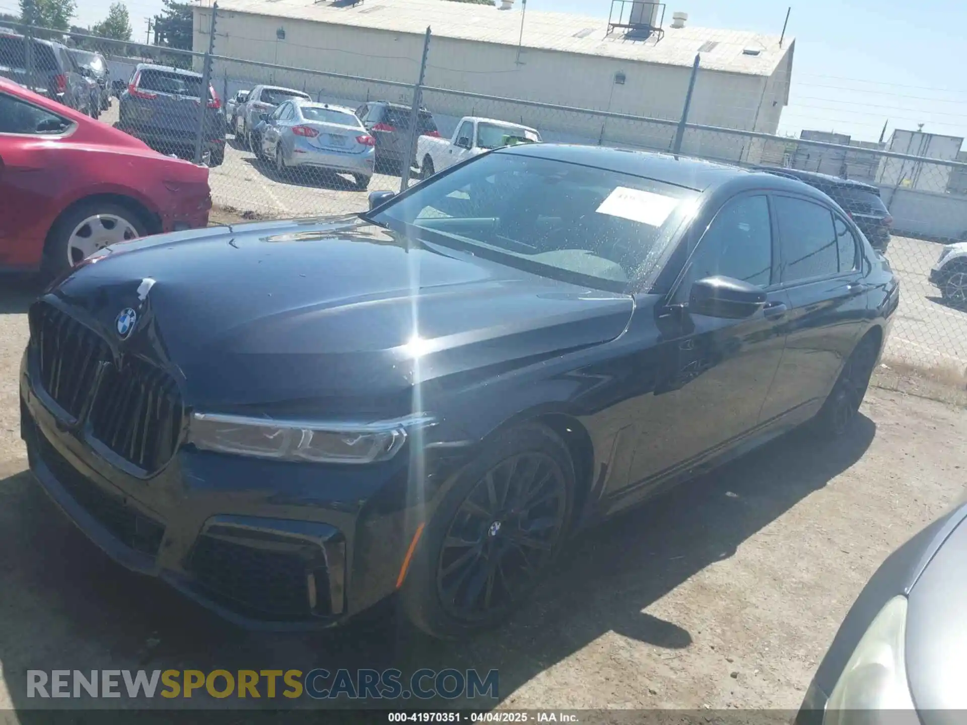 2 Photograph of a damaged car WBA7T2C07LGL17473 BMW 740I 2020