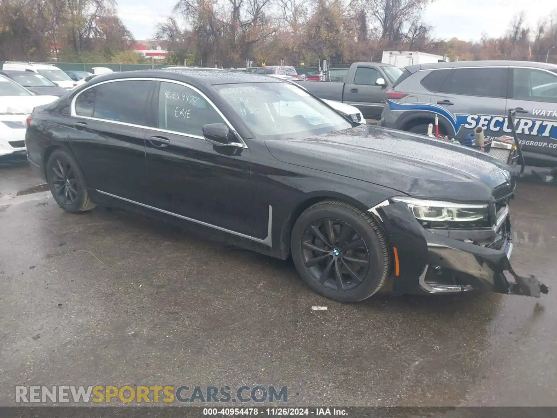1 Photograph of a damaged car WBA7T4C08LGG62686 BMW 740I 2020