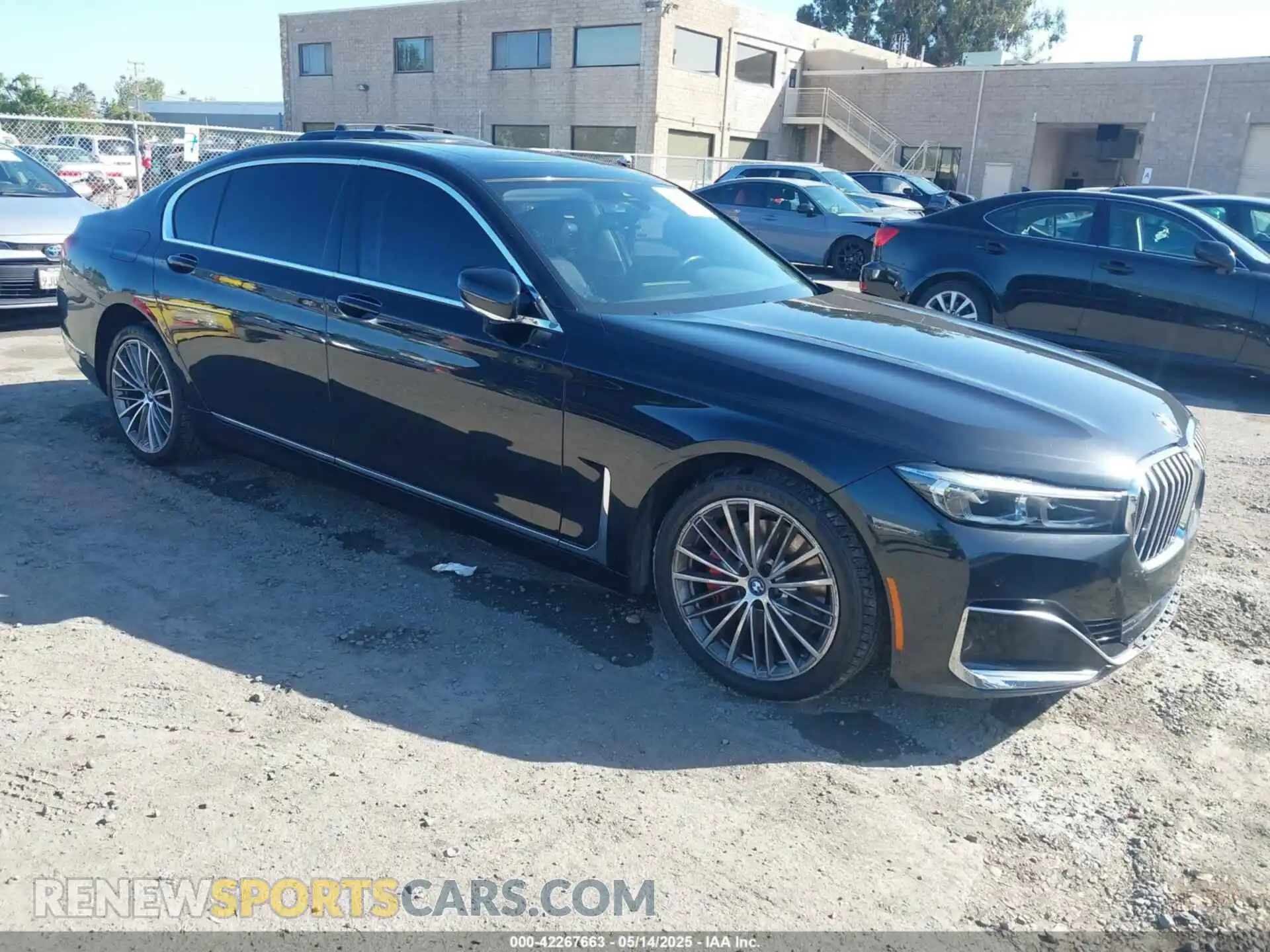 1 fotografías del automóvil dañado WBA7T2C05MCG31540 BMW 740I 2021