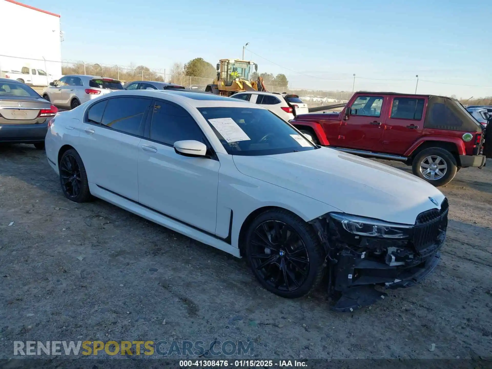 1 fotografías del automóvil dañado WBA7T2C09MCG06480 BMW 740I 2021