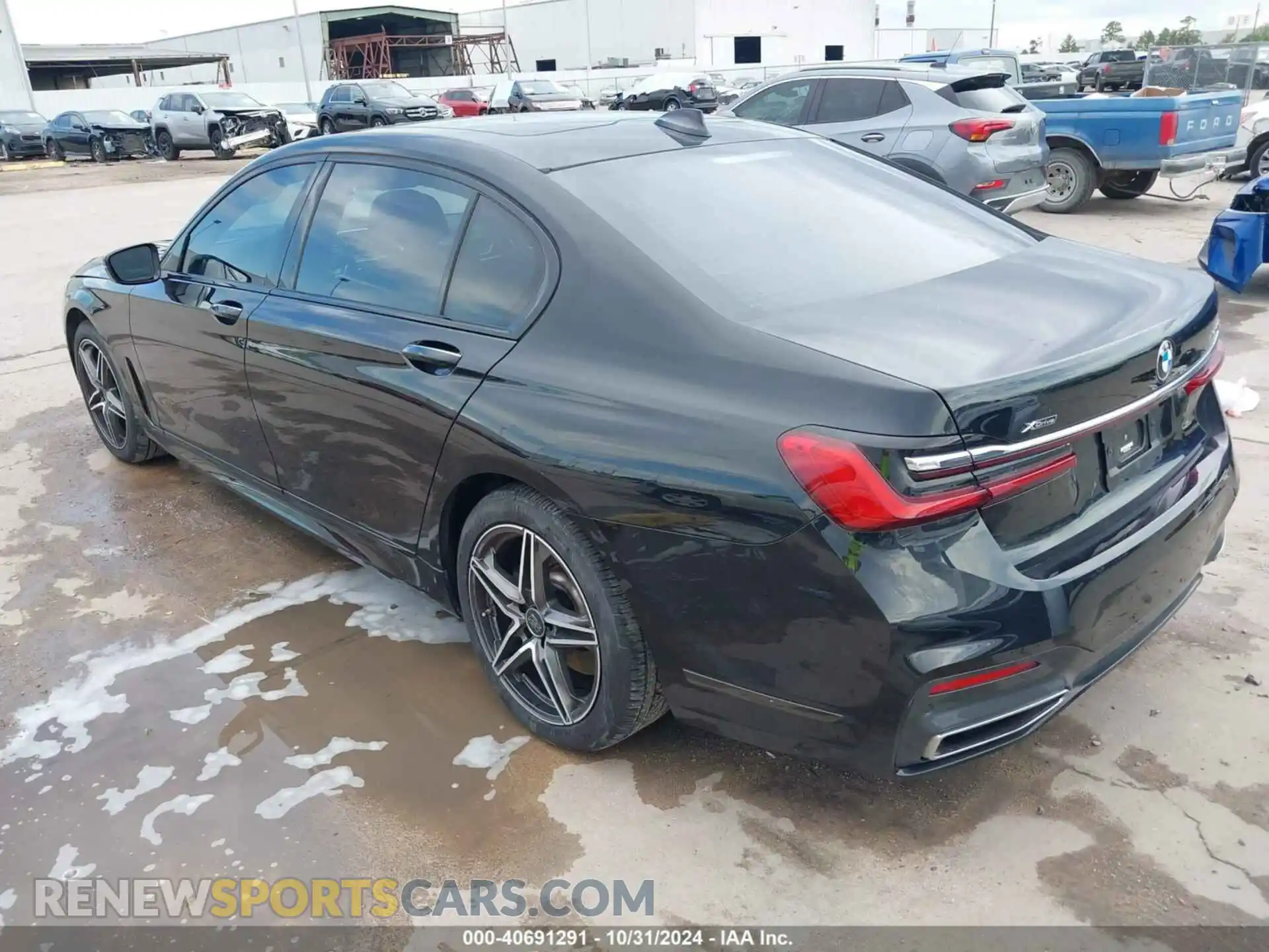 3 Фотография поврежденного автомобиля WBA7U2C00NCK03130 BMW 750 2022