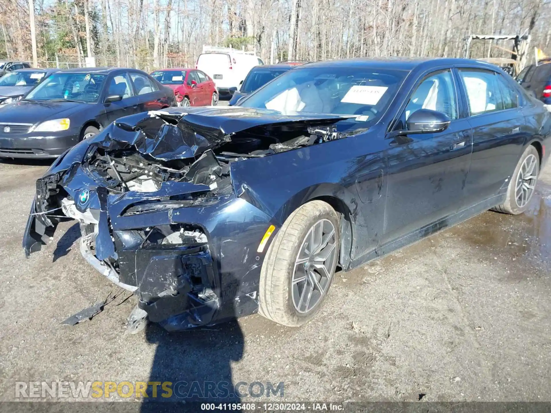 2 Photograph of a damaged car WBA43EH0XRCP19582 BMW 750E 2024