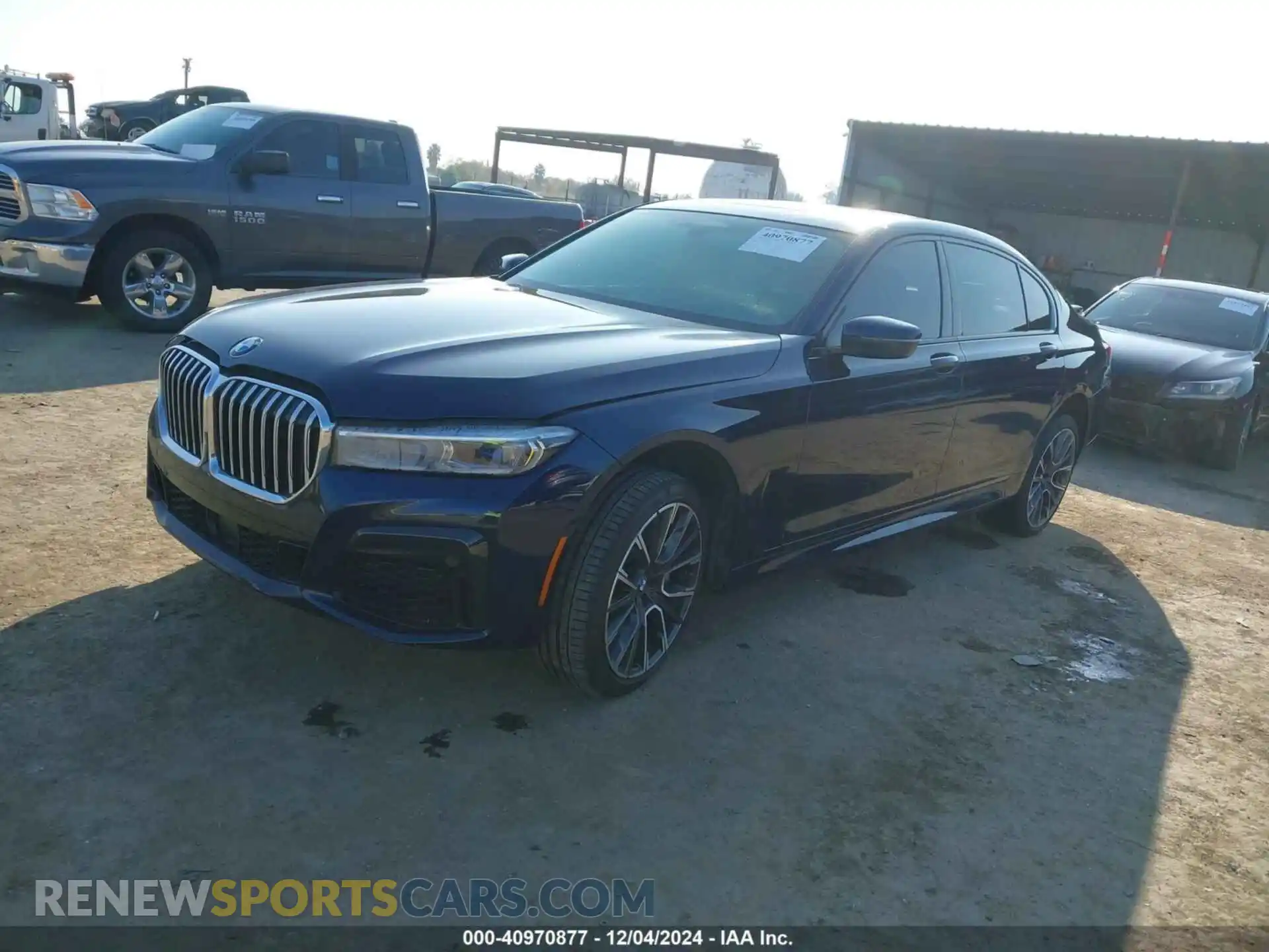 2 Photograph of a damaged car WBA7U2C09LGM27888 BMW 750I 2020