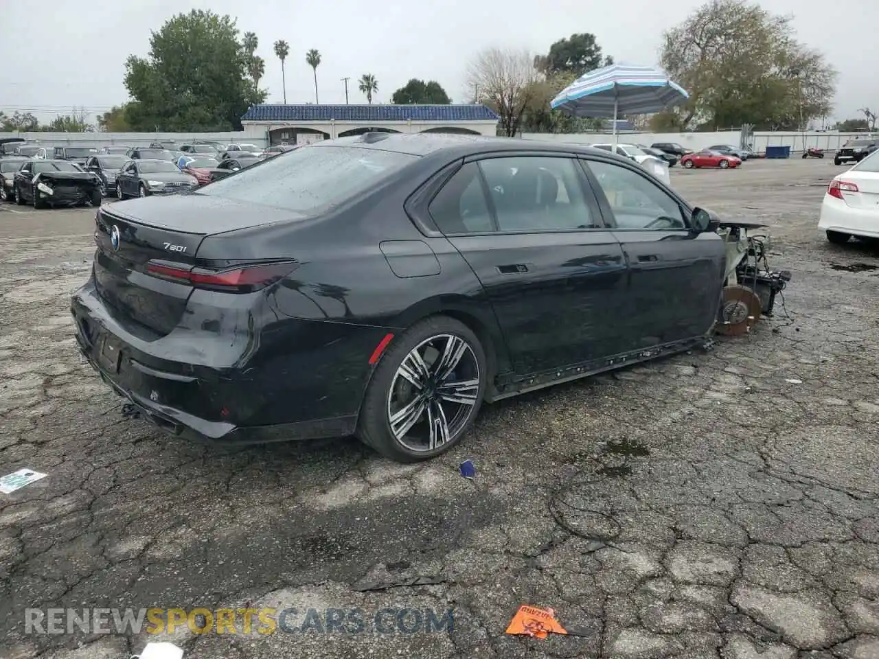 3 Photograph of a damaged car WBA33EJ02PCL89231 BMW 760 XI 2023