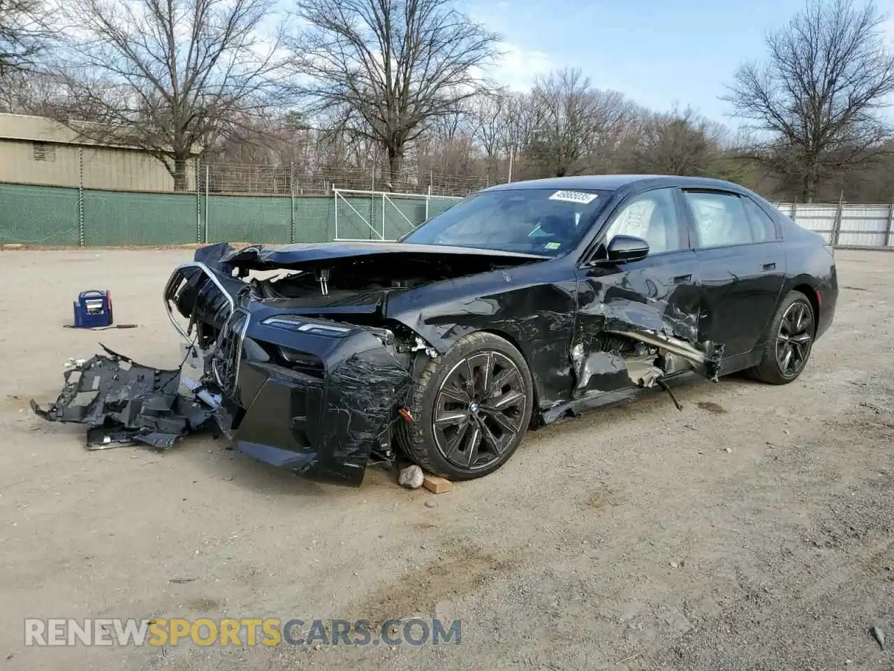 1 Photograph of a damaged car WBA33EJ05PCN84000 BMW 760 XI 2023