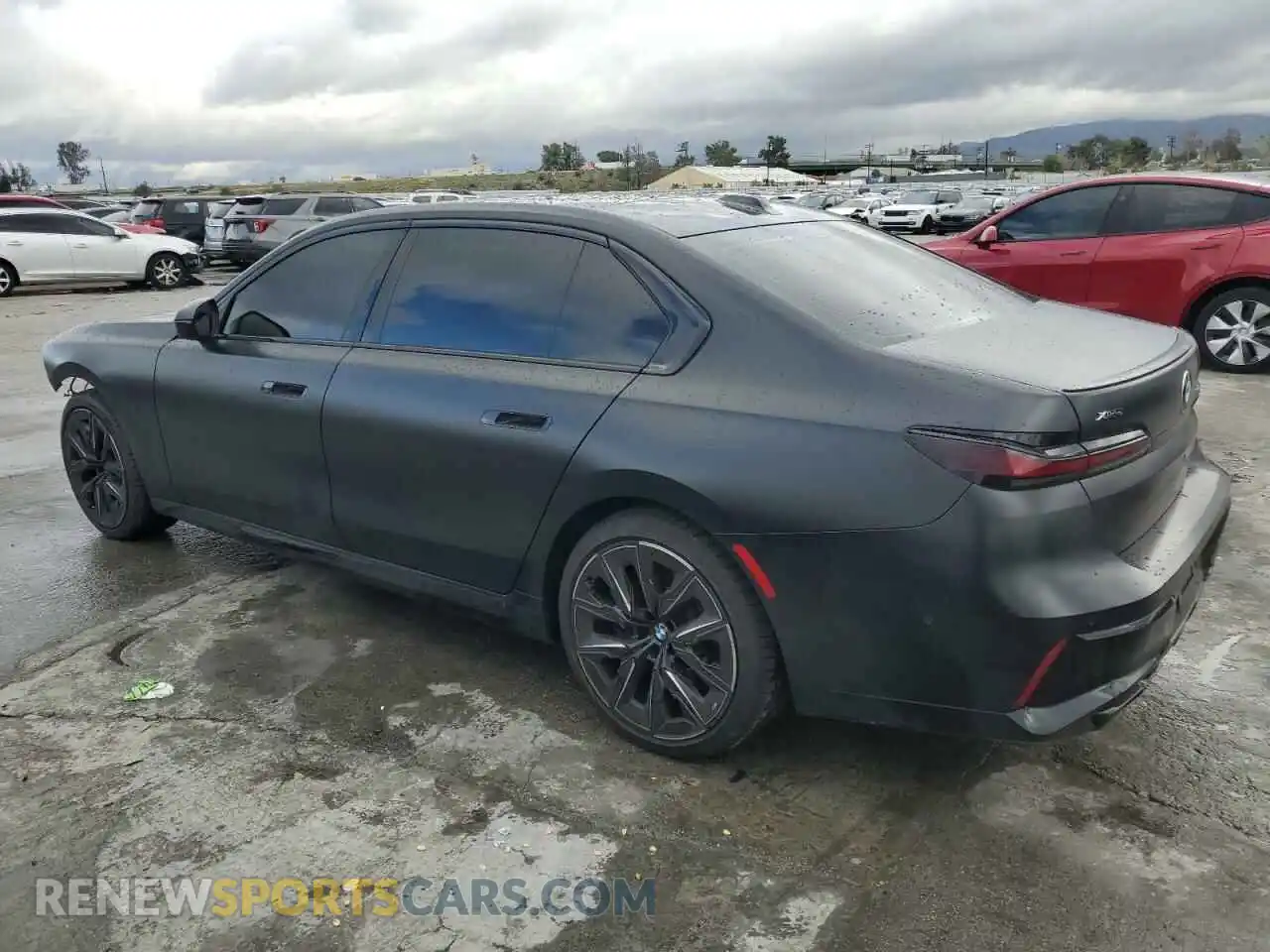 2 fotografías del automóvil dañado WBA33EJ01RCR24066 BMW 760 XI 2024