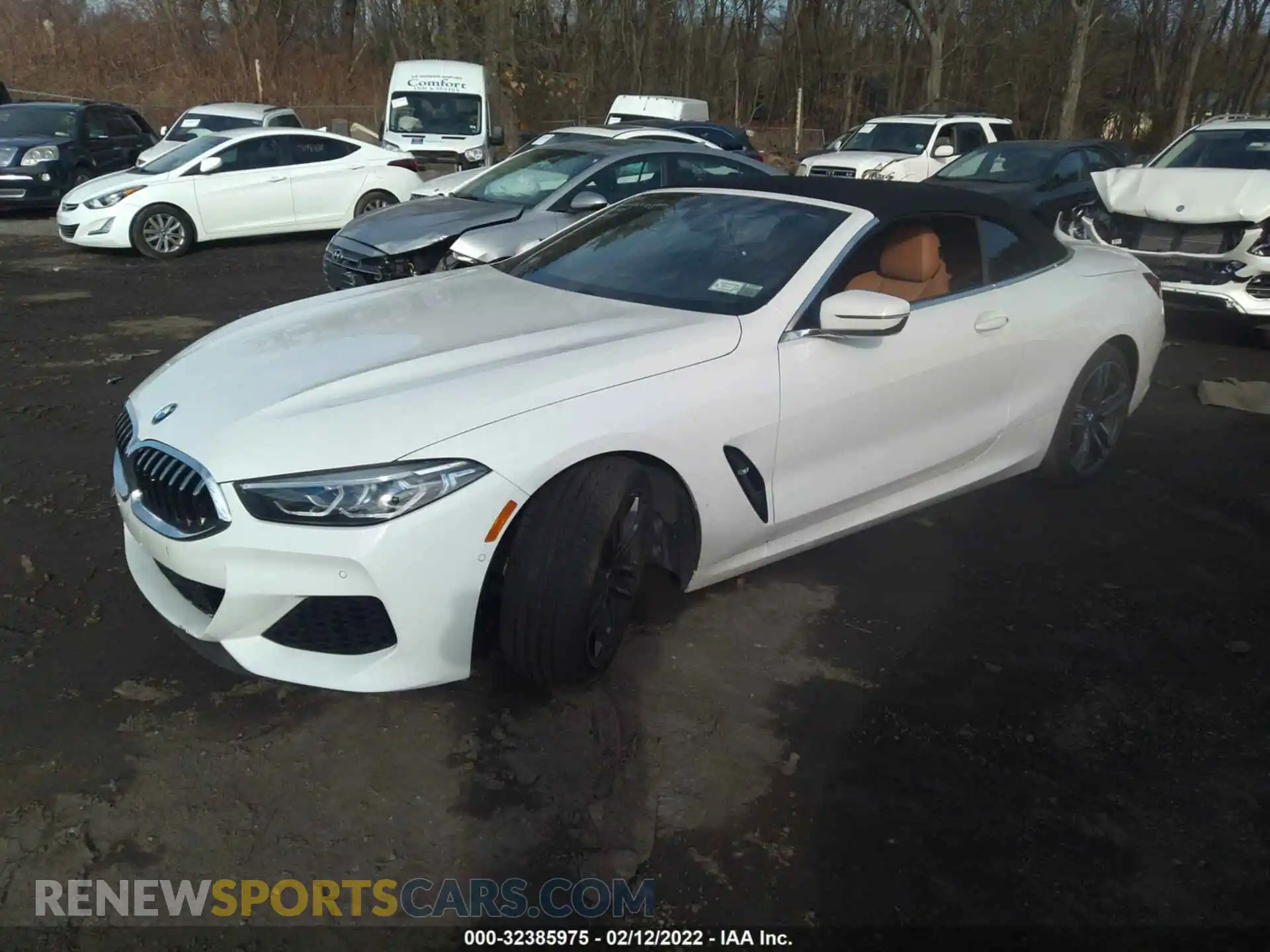 2 Photograph of a damaged car WBAFY4C50KBX38919 BMW 8 SERIES 2019