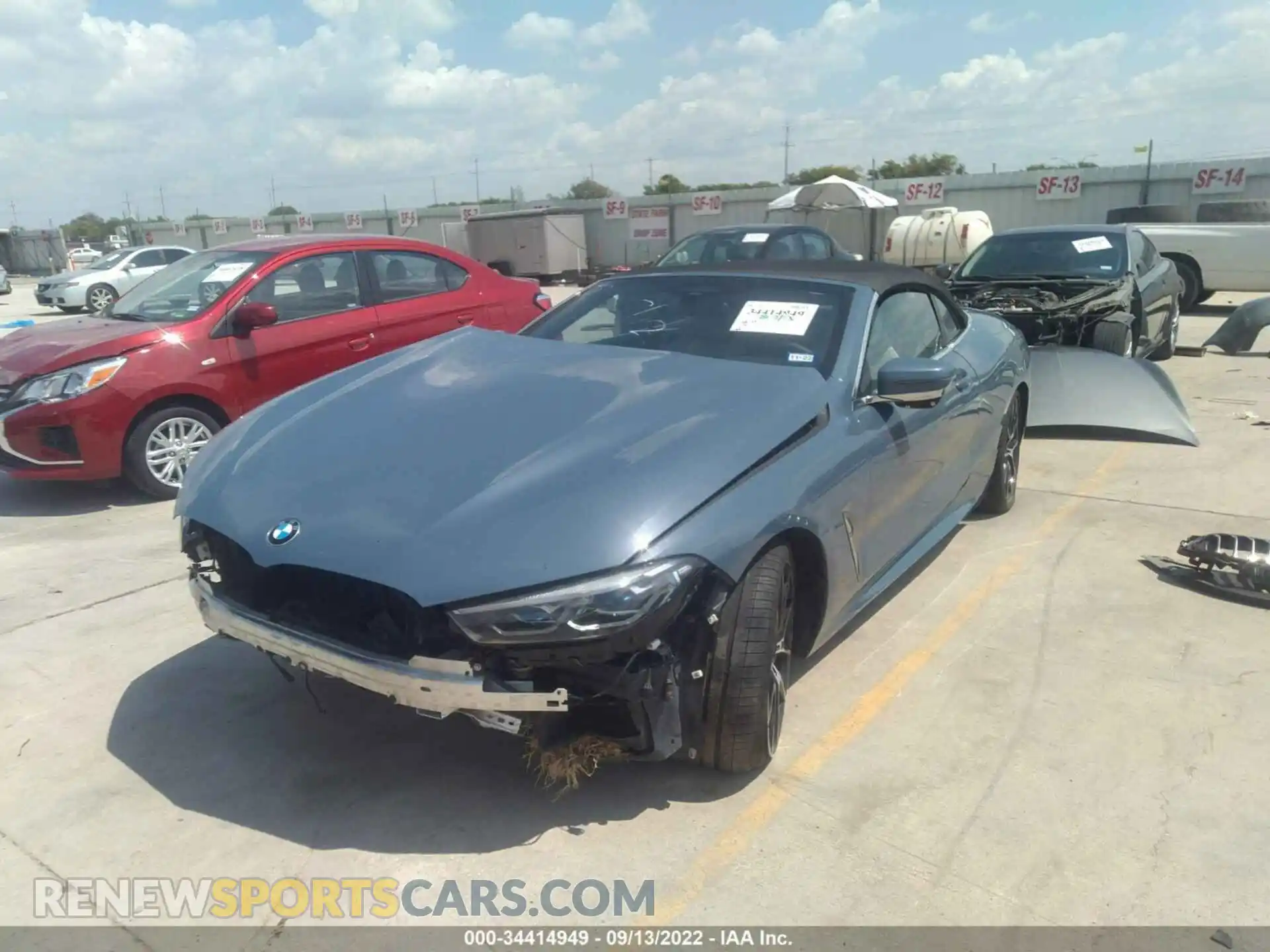 2 Photograph of a damaged car WBAFY4C58KBX39509 BMW 8 SERIES 2019