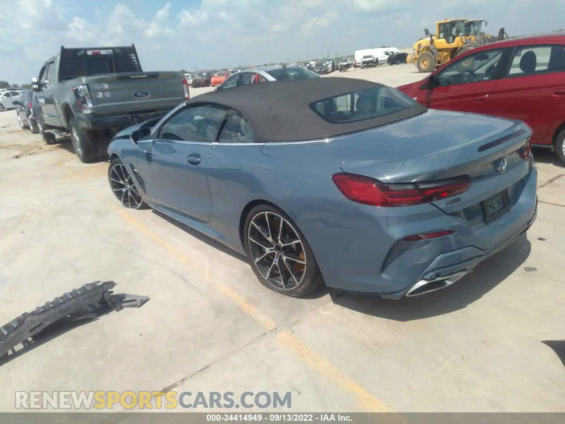 3 Photograph of a damaged car WBAFY4C58KBX39509 BMW 8 SERIES 2019