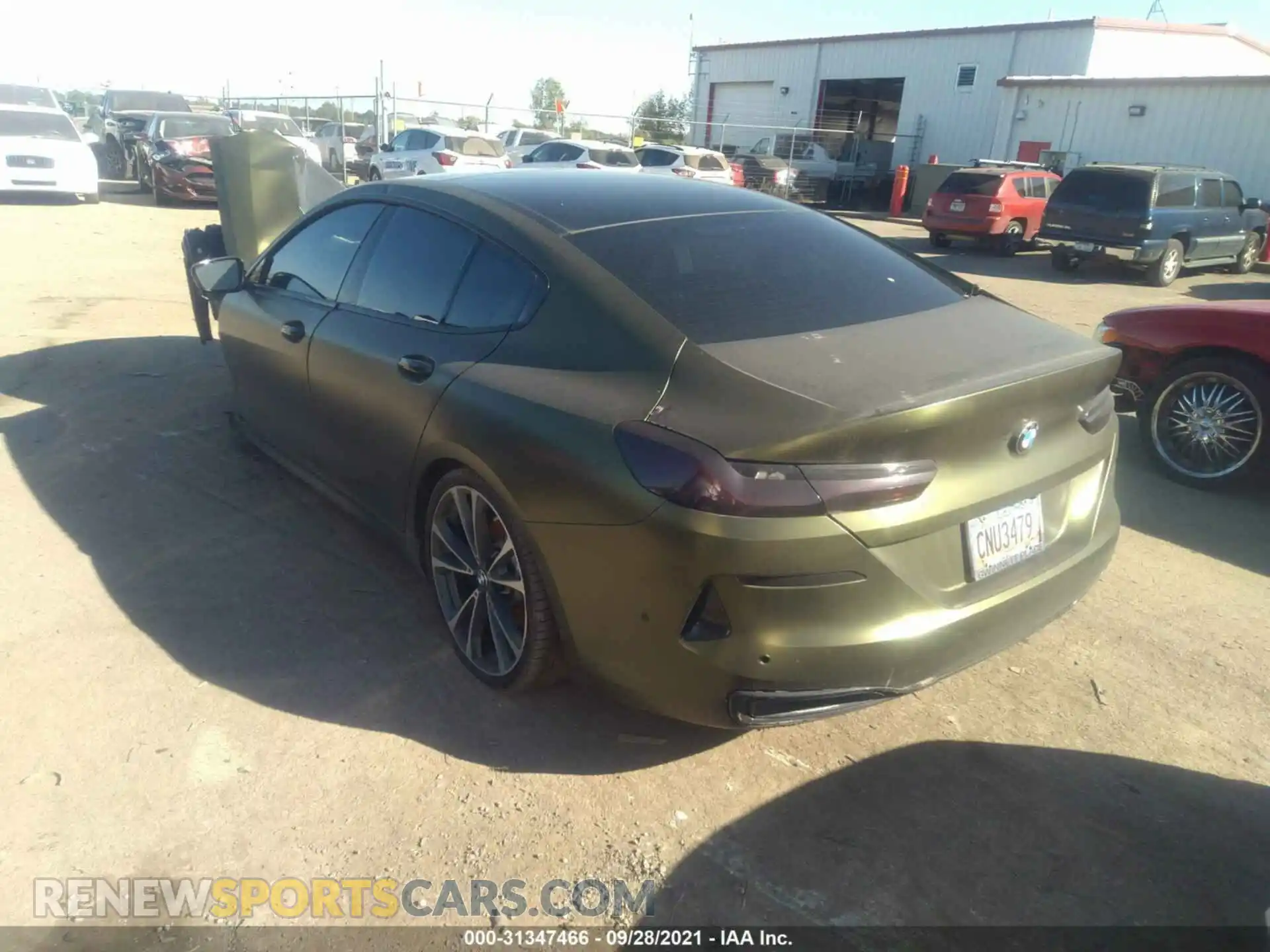 3 Photograph of a damaged car WBAGV2C04LCD48202 BMW 8 SERIES 2020