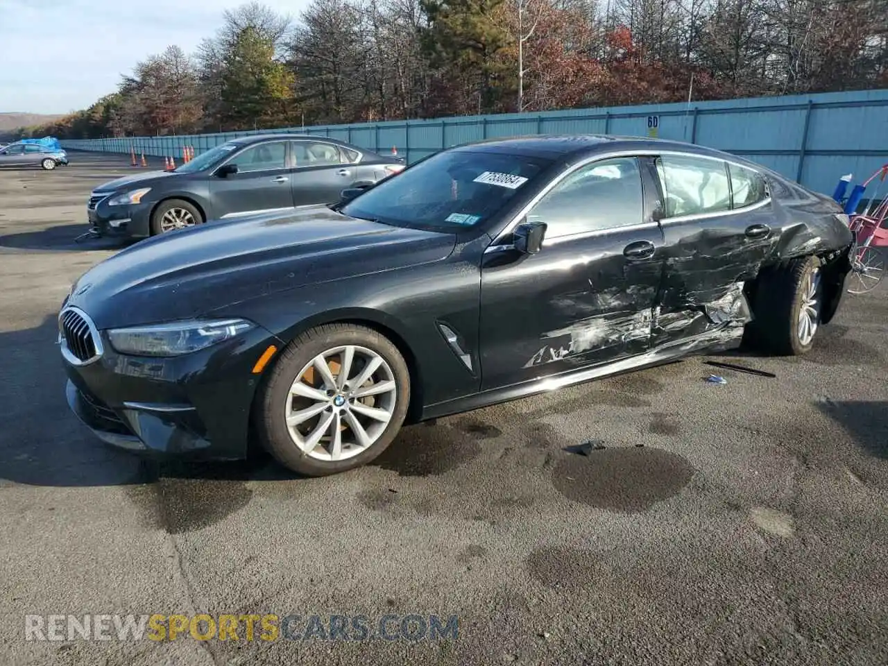 1 Photograph of a damaged car WBAGV4C03LCD88931 BMW 8 SERIES 2020