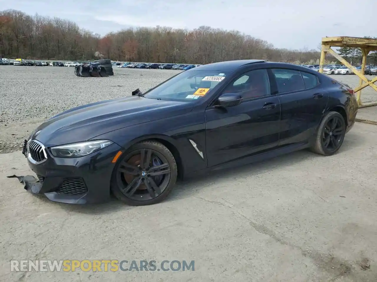 1 Photograph of a damaged car WBAGV4C0XLCD97822 BMW 8 SERIES 2020