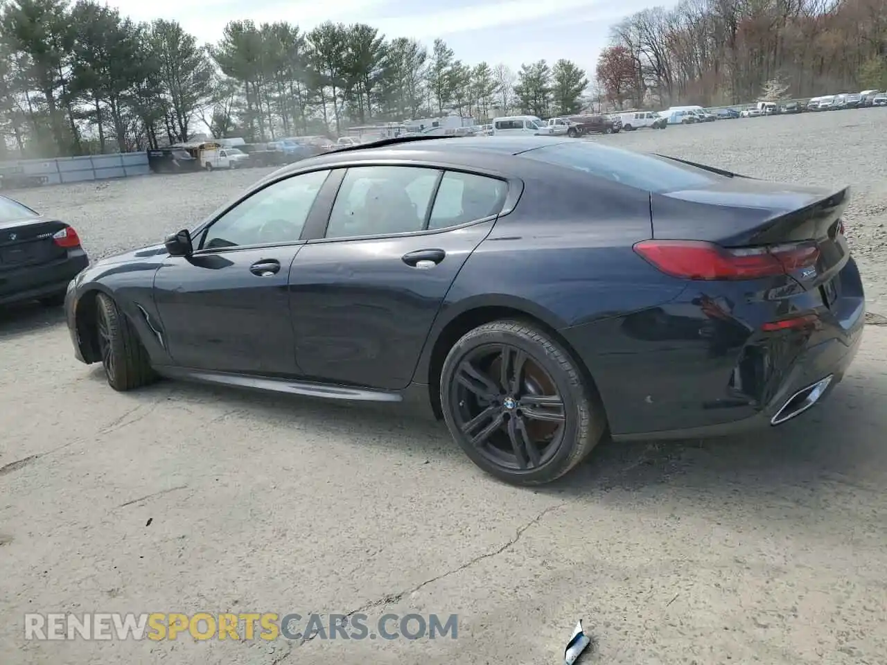 2 Photograph of a damaged car WBAGV4C0XLCD97822 BMW 8 SERIES 2020