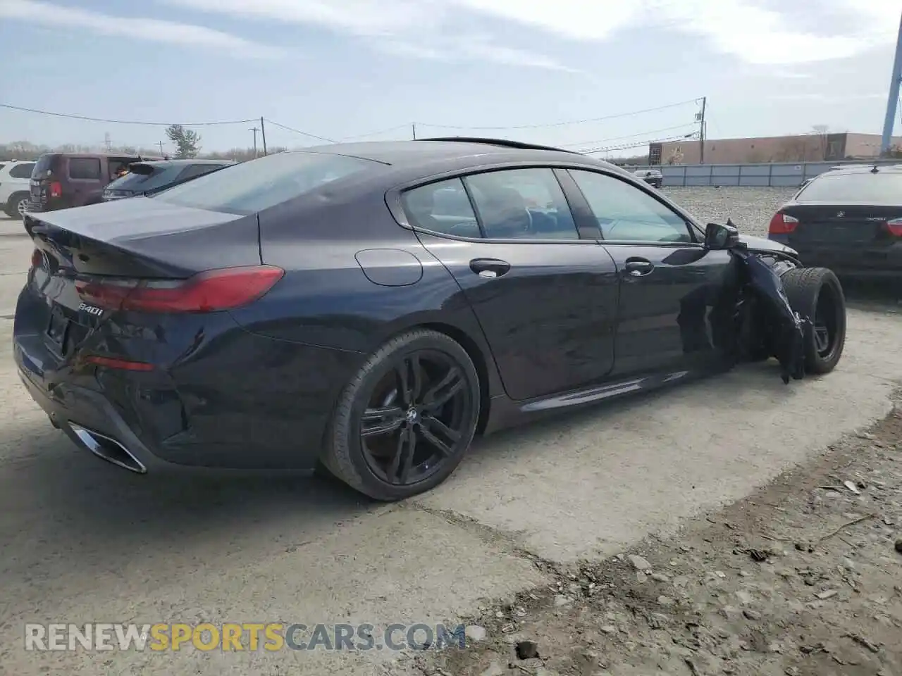 3 Photograph of a damaged car WBAGV4C0XLCD97822 BMW 8 SERIES 2020